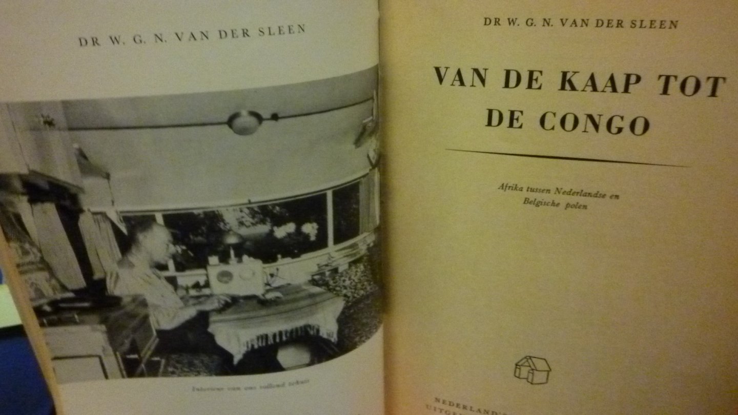 Dr.W.van der Sleen - Van de Kaap tot de Congo