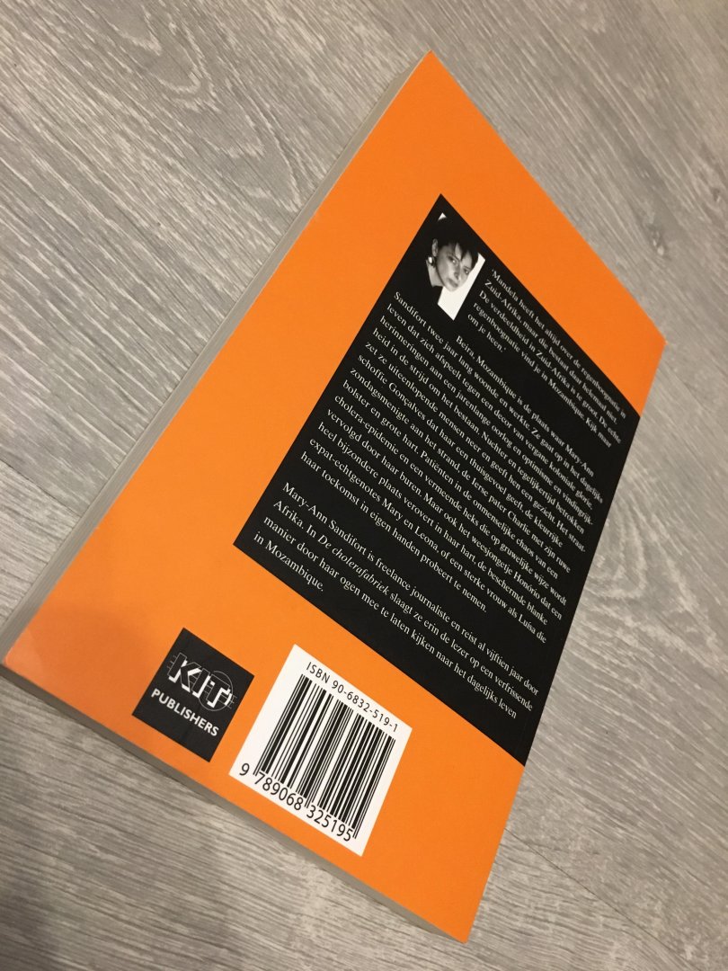 Mary-Ann Sandifort - De cholerafabriek