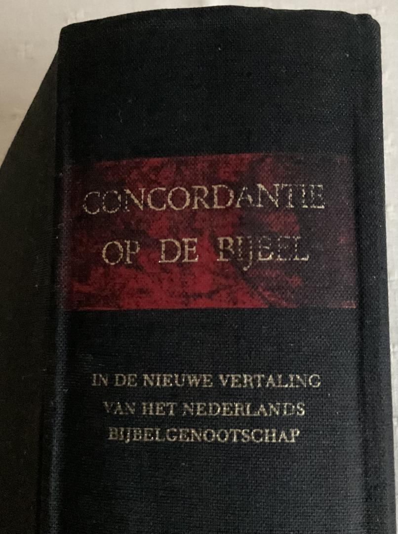 Gispen. Van der Kamp - Concordantie op de Bijbel. In de nieuwe vertaling van het Nederlands Bijbelgenootschap