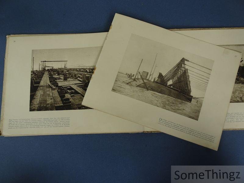 Dyckerhoff & Widmann (Hrsg.) und Richard Klein (Mitwirkung) - Bergung des Dampfers "Gneisenau". 1917. Uberreicht von Dyckerhoff & Widmann A.G. Bieberich a. Rh.