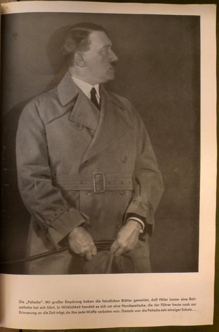 Hoffmann, Prof. Heinrich (Herausgeber) Reichsbildberichterstatter der NSDAP - Hitler wie ihn keiner kennt
