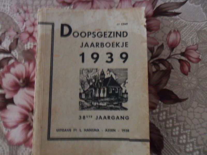 Gorter S.H.N. - Doopsgezind jaarboekjje 1939 / 38ste jaargang