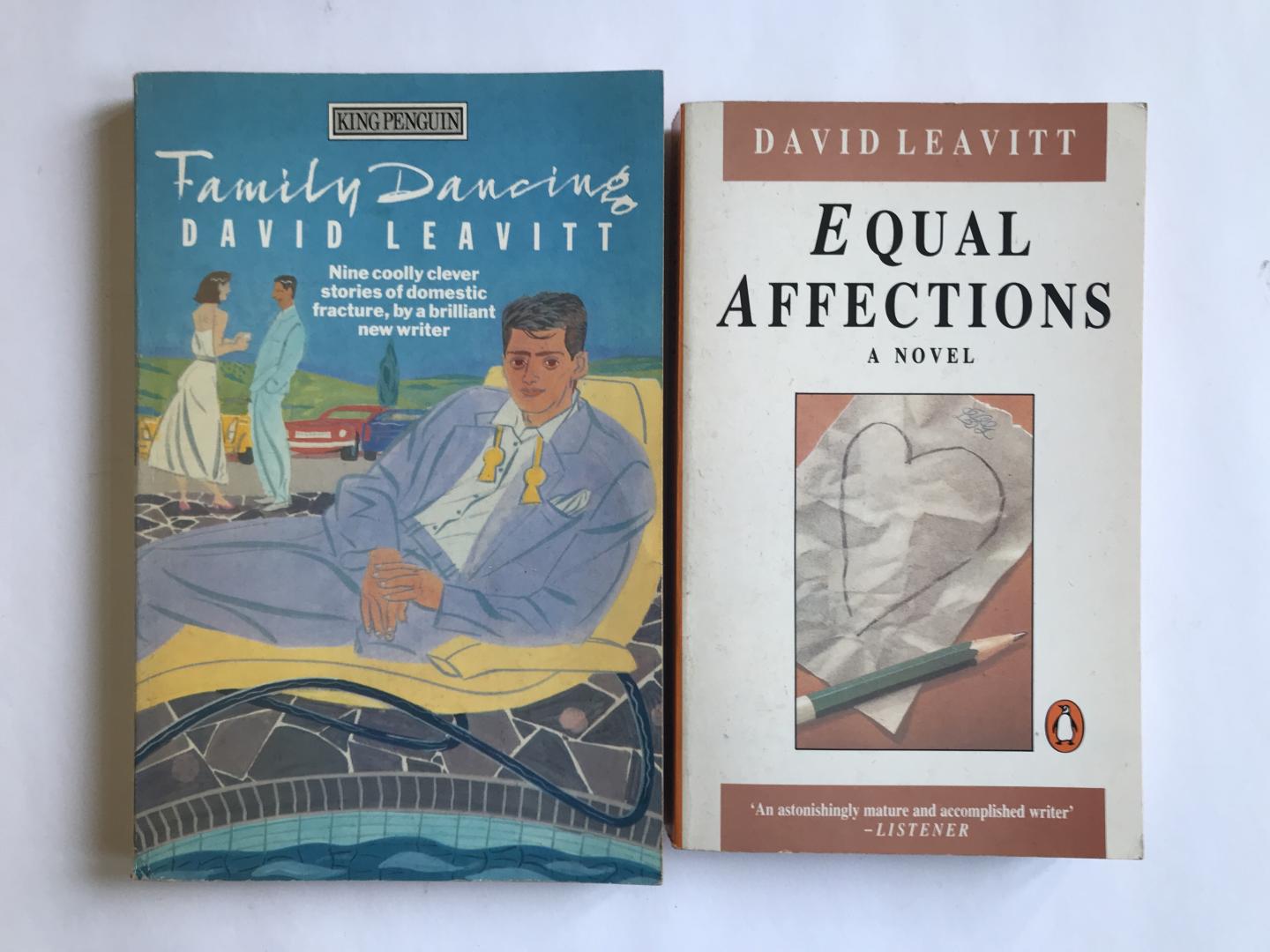 Leavitt, David - 2 boeken: Equal Affections & Family Dancing