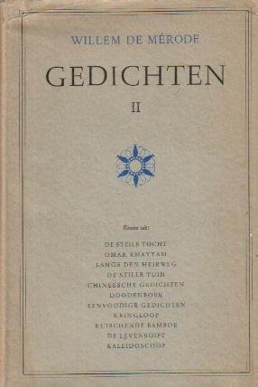 Besten, Ad den (e.a. redactie) - Willem de Mérode: Gedichten II