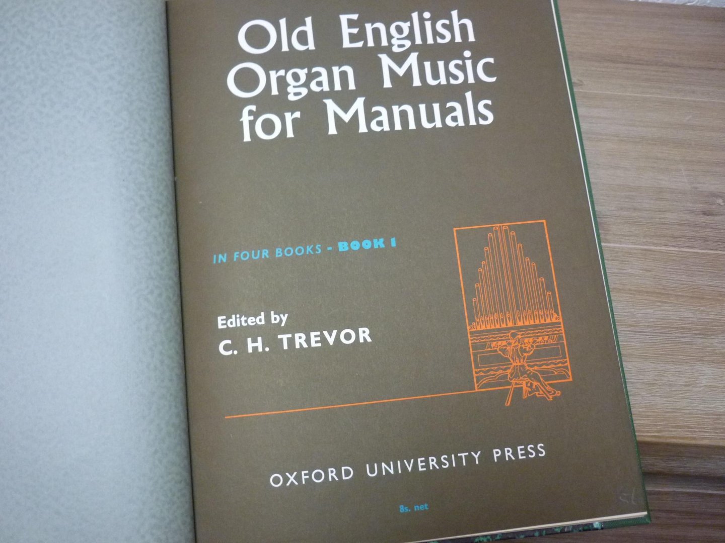 Trevor; C.H. - Old English Organ Music for manuals - Verzamelalbum bevat: Book I; Book II; Book III en Book IV