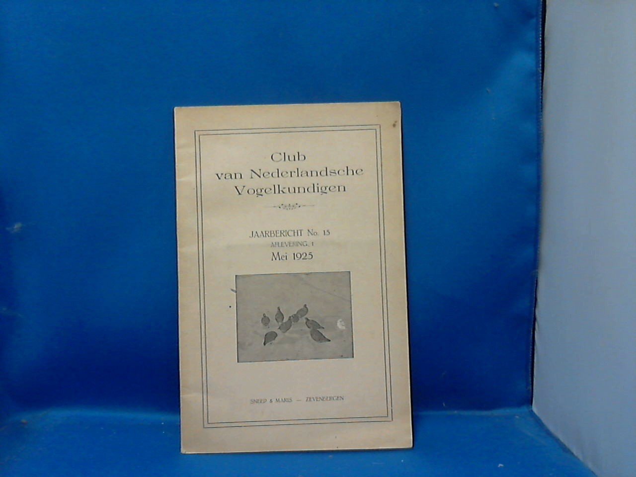 samengesteld - Club van Nederlandsche Vogelkundigen, Jaarbericht no 15 aflevering 1 mei 1925