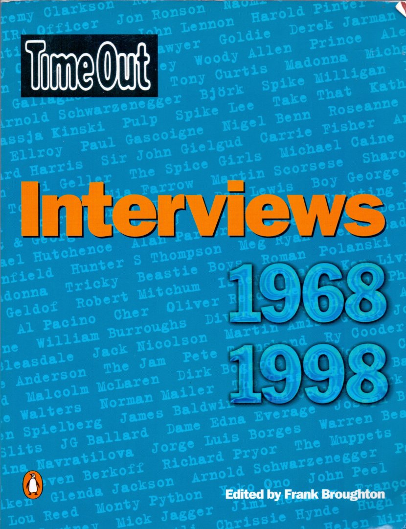 Broughton  F. (editor) (ds1264) - Time Out. Interviews 1968 -1998