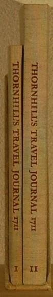THORNHILL, James. - Thornhill's Travel Journal 1711