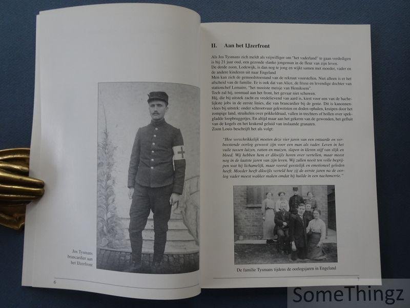 Franssens, Lode / Roekaerts, Marc. - Jos Tysmans aan het IJzerfront : een gedenkboek.