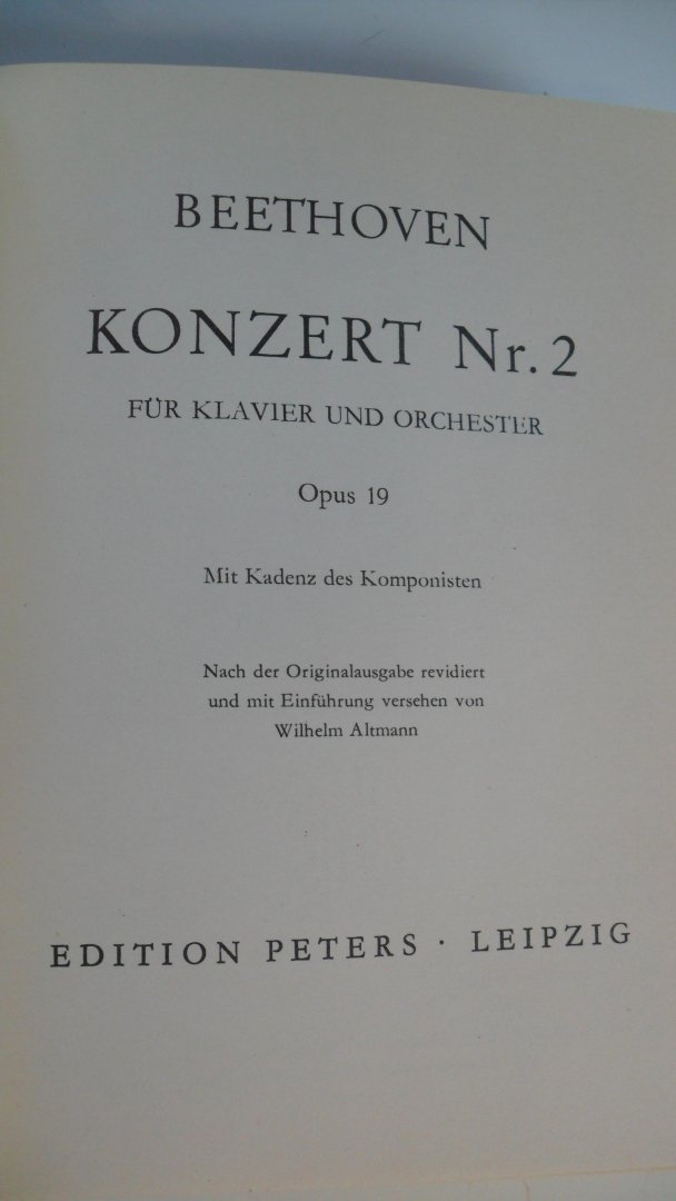Beethoven l.van - Beethoven Piano Concerto, No.1 C major, op.15  en veel meer