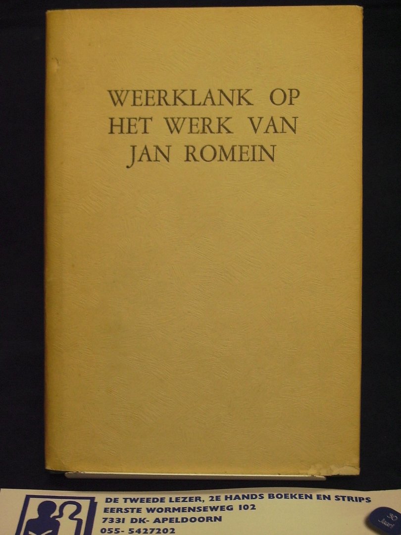 Winterink J.C. - Weerklank op het werk van Jan Romein/ Liber Amicorum