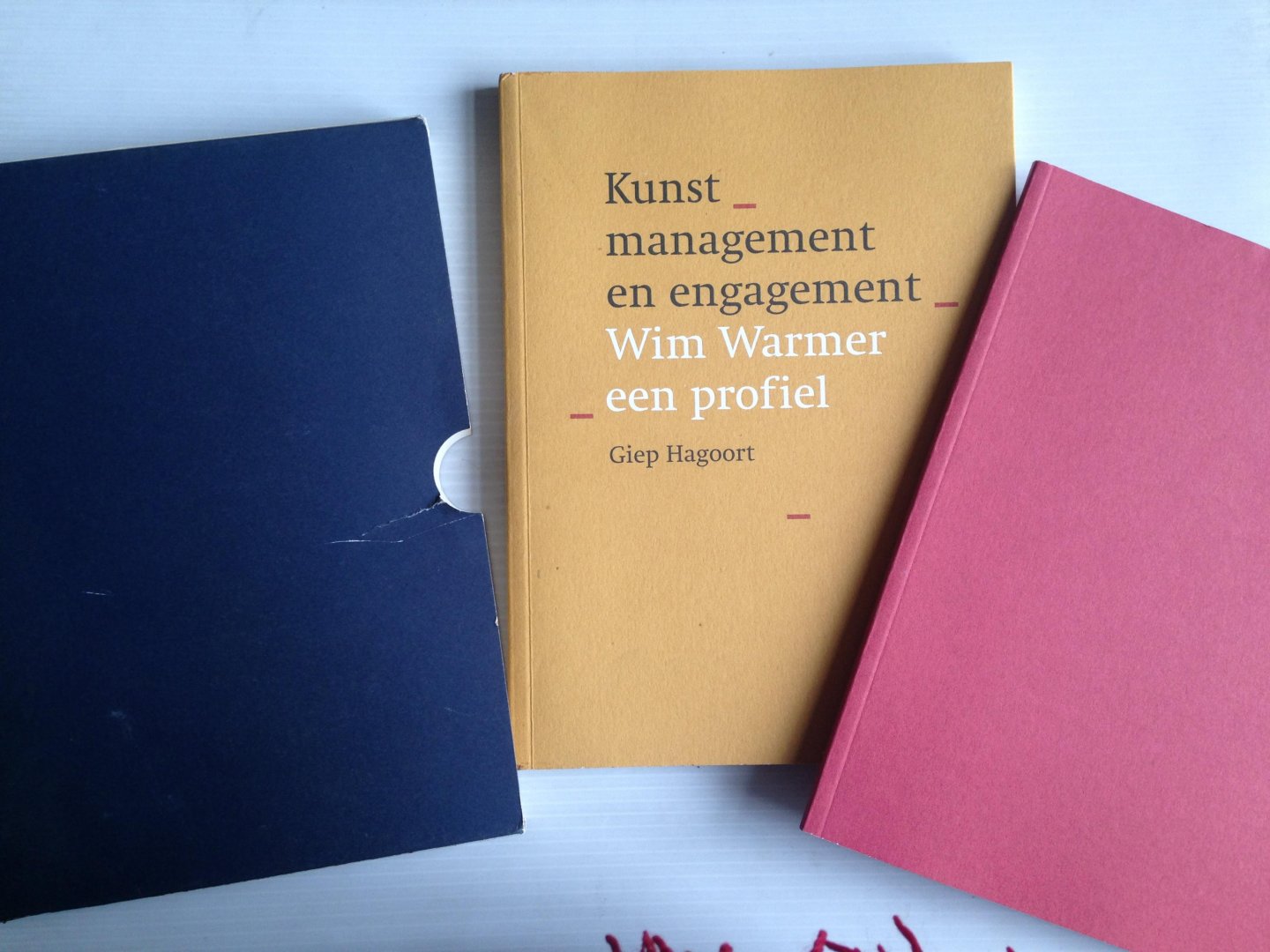 Hagoort, Giep - Kunstmanagement en engagement Wim Warmer een profiel,