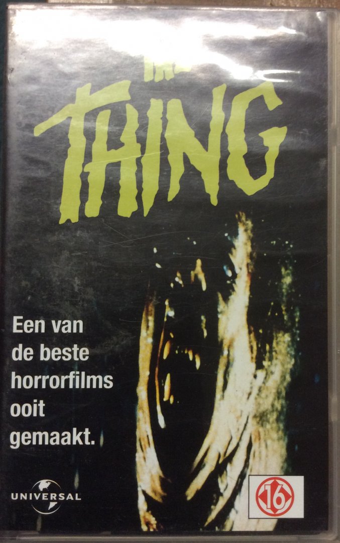 John Carpenter, muziek Ennio Morricone - The Thing VHS