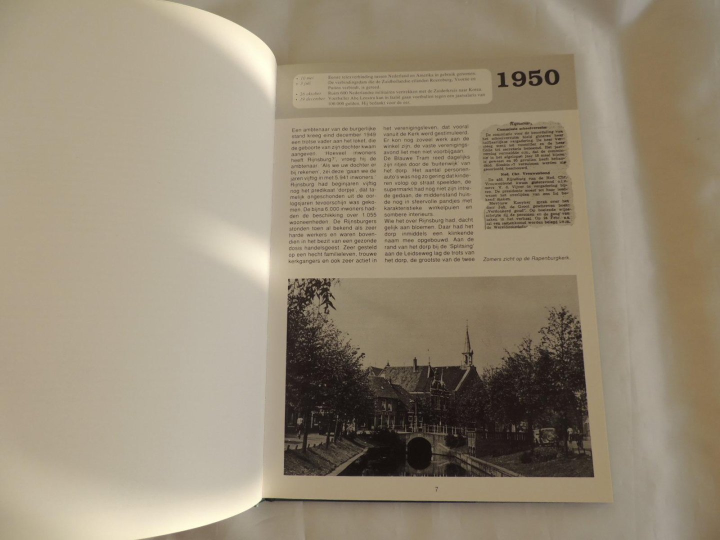 VINK, M - Rijnsburg de jaren vijftig 50 - 1950 - 1960