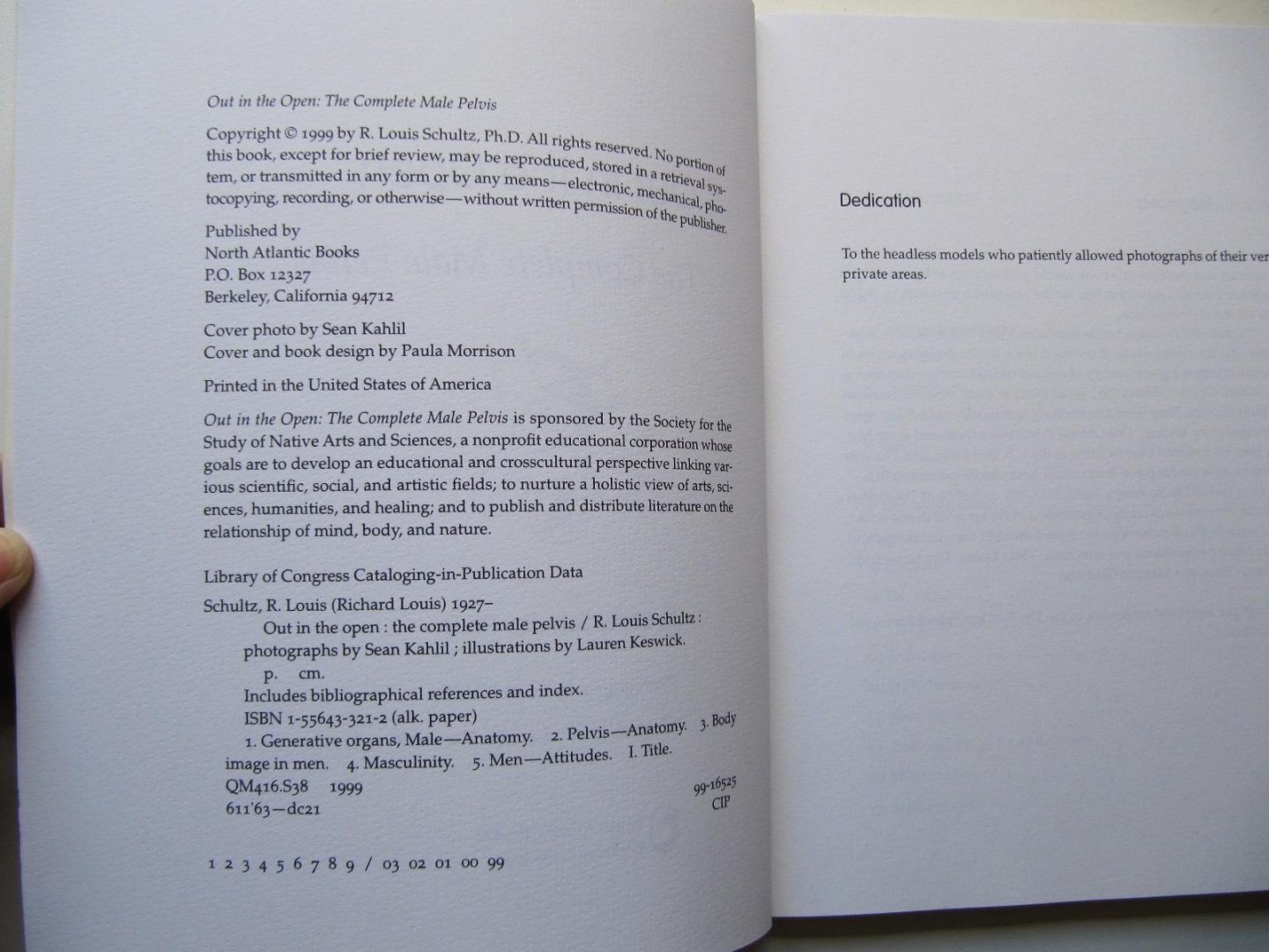 R. Louis Schultz - Out in the open - The complete male pelvis