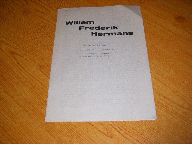 Murk Salverda (redactie) - 'Hermans is hier geweest', De tekst bij de tentoonstelling - 13 december 1991 tot en met 23 februari 1992