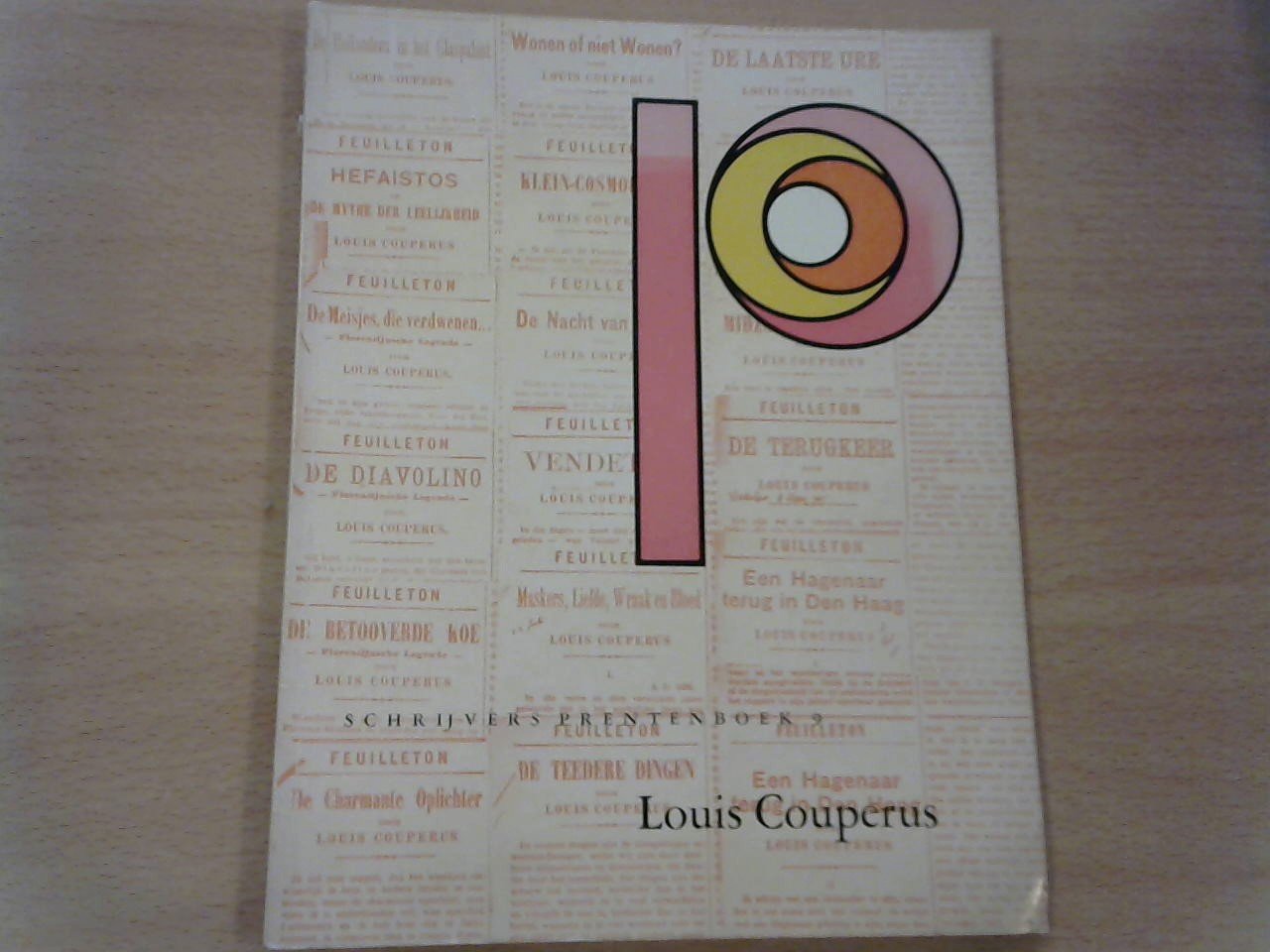 samengesteld, meerdere personen - Louis Couperus. Schrijversprentenboek 9