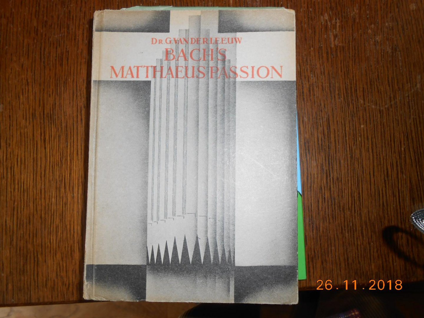 Dr G van der Leeuw - Bach's Matthaeuspassion