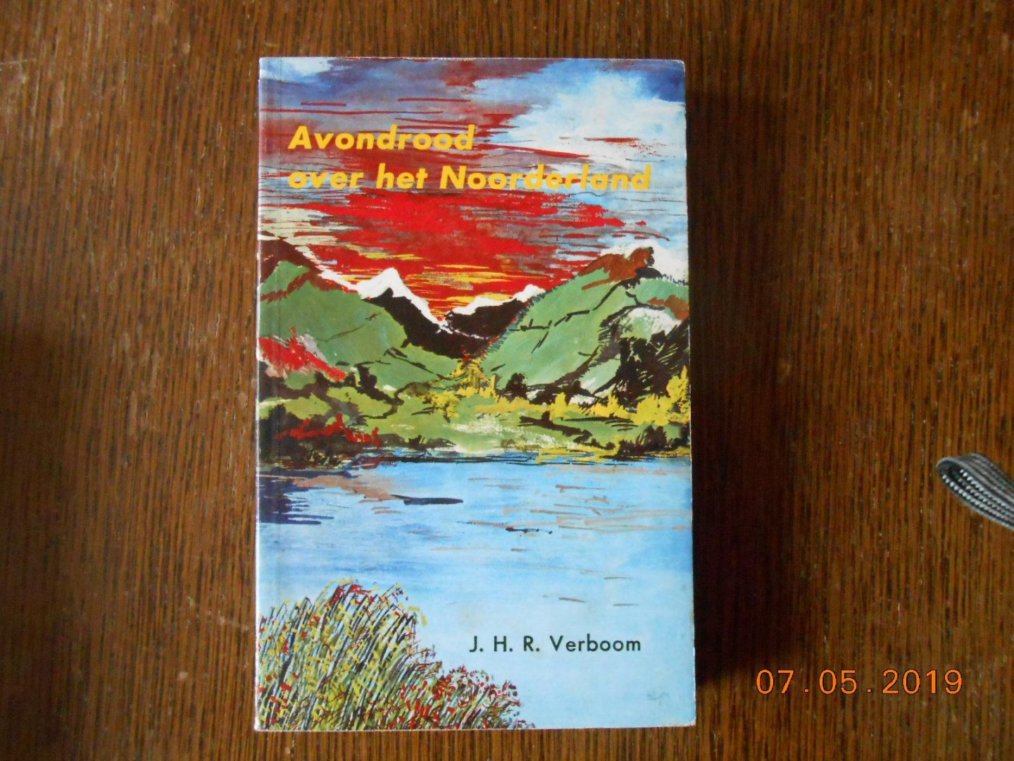 J H Verboom - Avondrood over het Noorderland