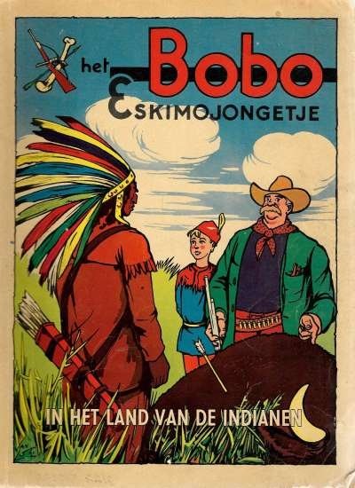 B. Reith met illustraties van Jan Lutz - Bobo en het Eskimojongetje in het land van de Indianen