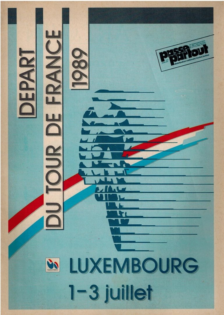  - Depart du Tour de France 1989 -Luxembourg 1-3 julliet