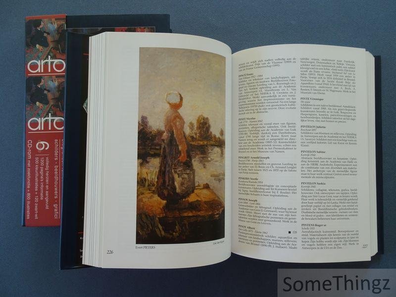 Pas, Wim en Greet. - Arto Biografisch lexicon plastische kunst in Belgie. Schilders - Beeldhouwers - Grafici 1830-2000.  [2 delen.]