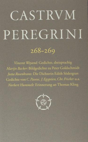 Weyand, Vincent. - Najeugd - Spätjugens - Late Youth.