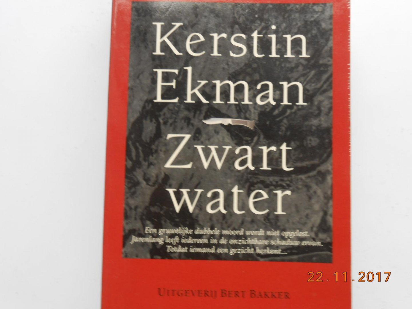 Ekman, K. - Zwart water / druk 1