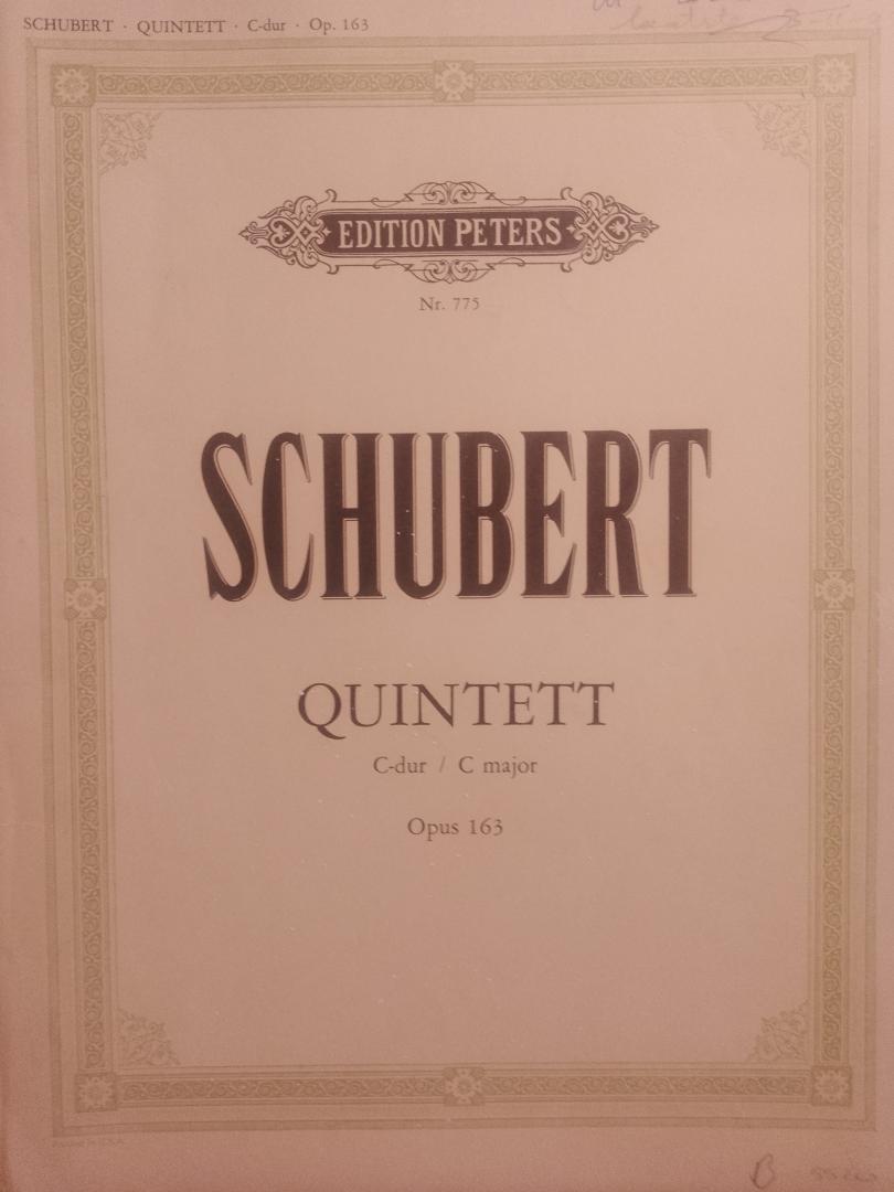 Schubert - Quintett C-Dur Opus 163