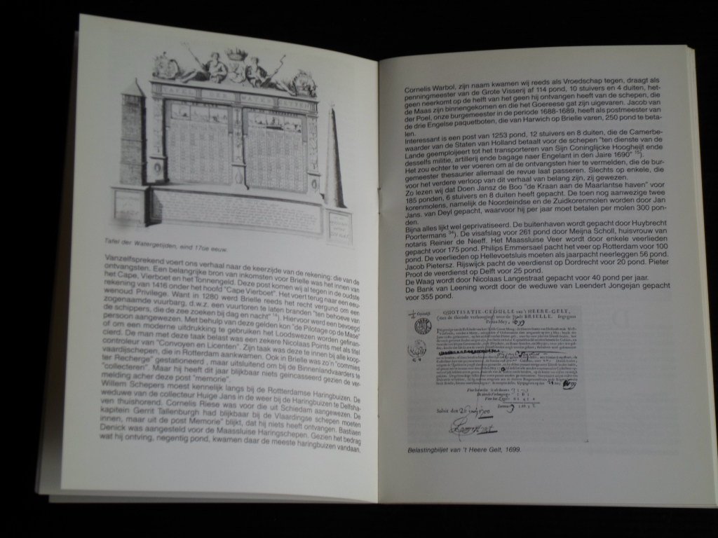 Klok, J. - Den Briel in de tijd van Willem & Mary, Brochure
