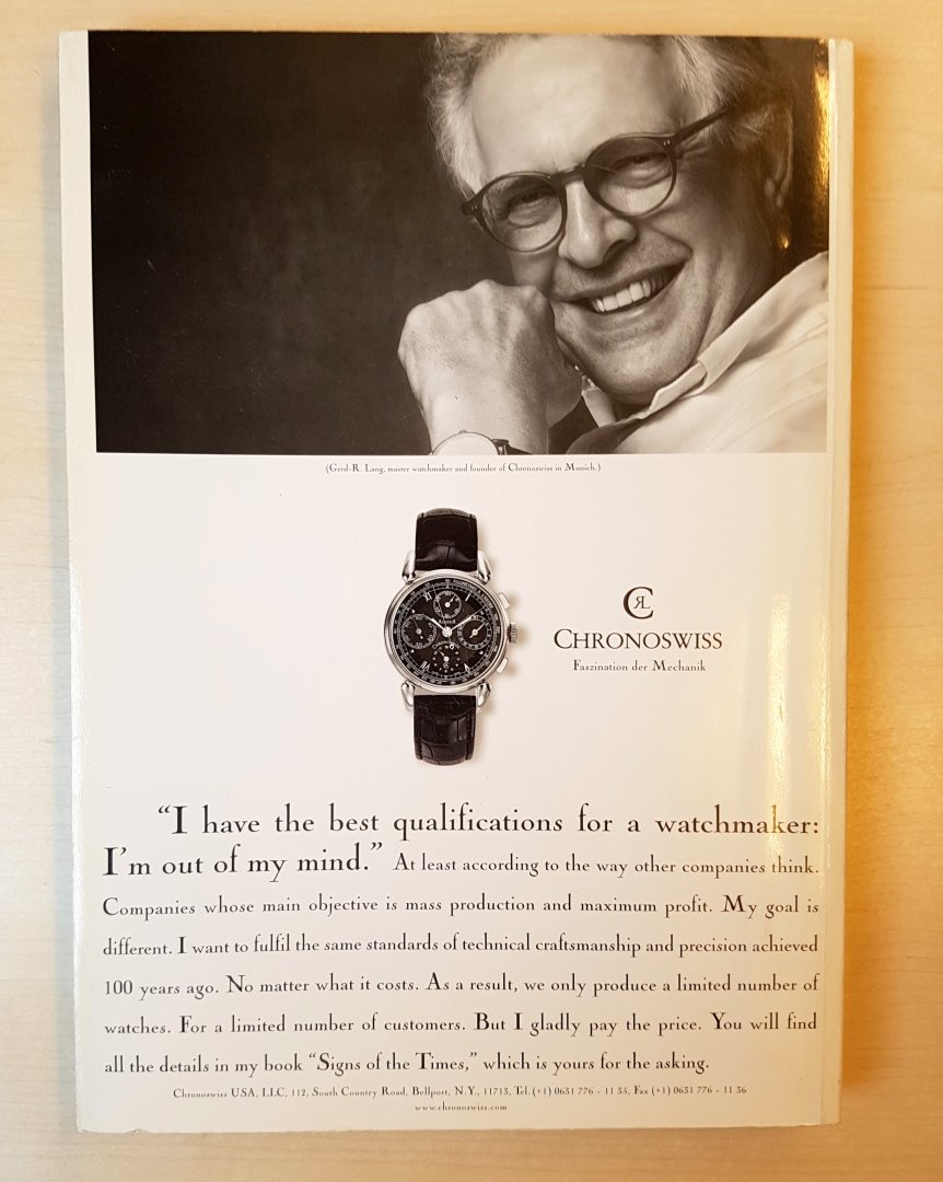 Peter Braun - Wristwatch Annual 2002 - The Catalog of Producers, Models, and Specifications