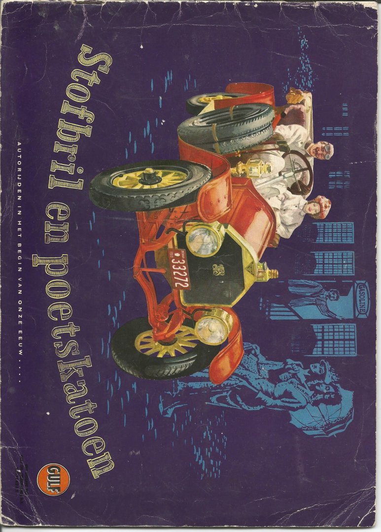 Gulf Oil(Nederland) Rotterdam - Plaatjesalbum Stofbril en Poetskatoen 1959