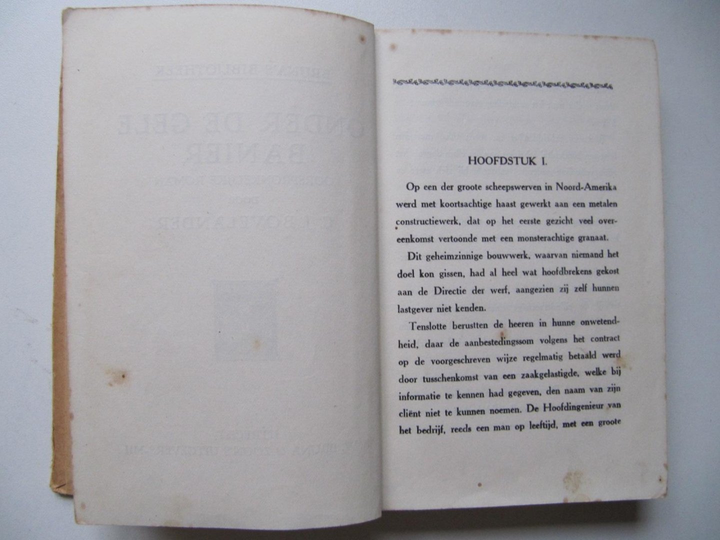 C.J. Bovelander - Onder de Gele Banier