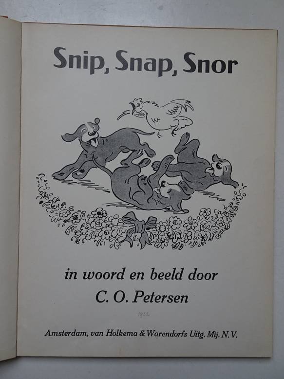 Petersen, C.O.. - Snip Snap Snor. In woord en beeld door C.O. Petersen.