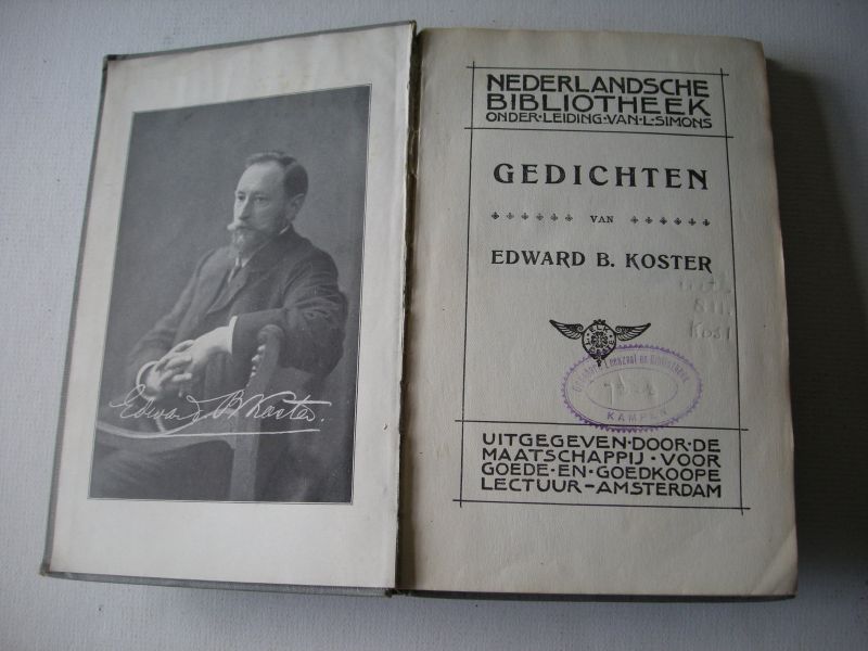 Koster, Edward B. - Gedichten - No.XL - XLI