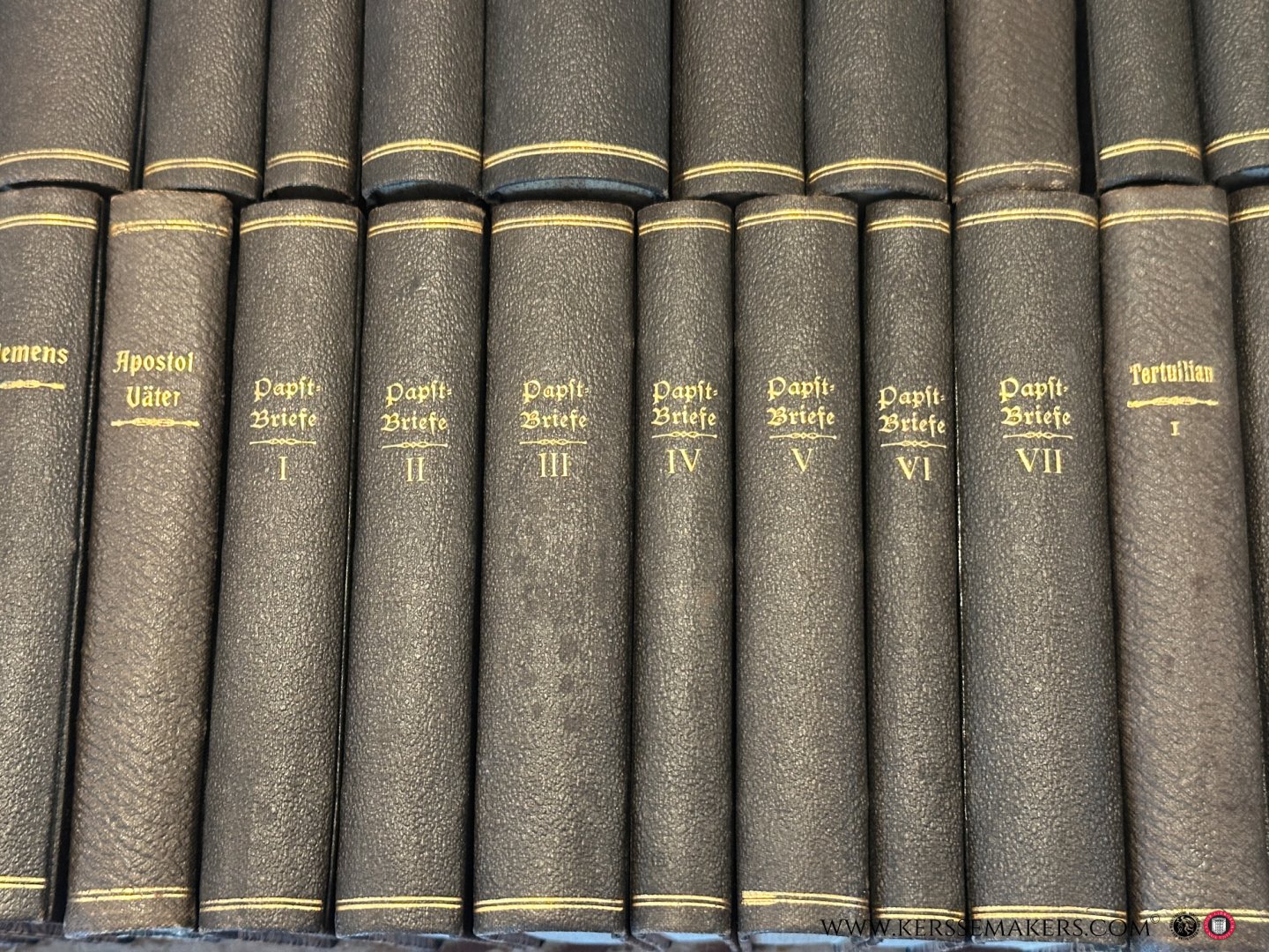Gallhofer, Valentin / Widén, M. M. / Reichmann, J. / Möhler, J. (Hrsg.). - Bibliothek der Kirchenväter. Auswahl der vorzüglichsten patristischen Werke in deutscher Übersetzung. [63 volumes of the series].