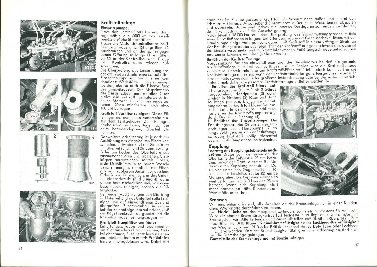 Daimler-Benz - Mercedes-Benz 190 Db Betriebsanleitung : Ausgabe B : Geänderter Nachdruck