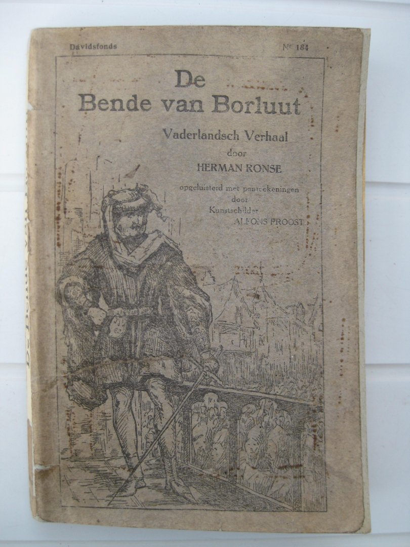 Ronse, Herman - De Bende van Borluut. Vaderlandsch Verhaal.