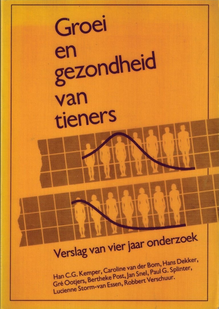 Kemper, H. e.a. - Groei en gezondheid van tieners -Verslag van vier jaar onderzoek