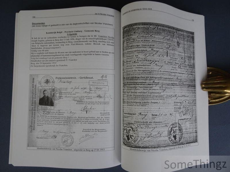 Vrancken, Jan en Nicolas / Mertens, Kamiel (red.) - Tongeren en omgeving in 1914-1918 door de ogen van tijdsgetuigen : de oorlogsdagboeken van Jan & Nicolas Vrancken.