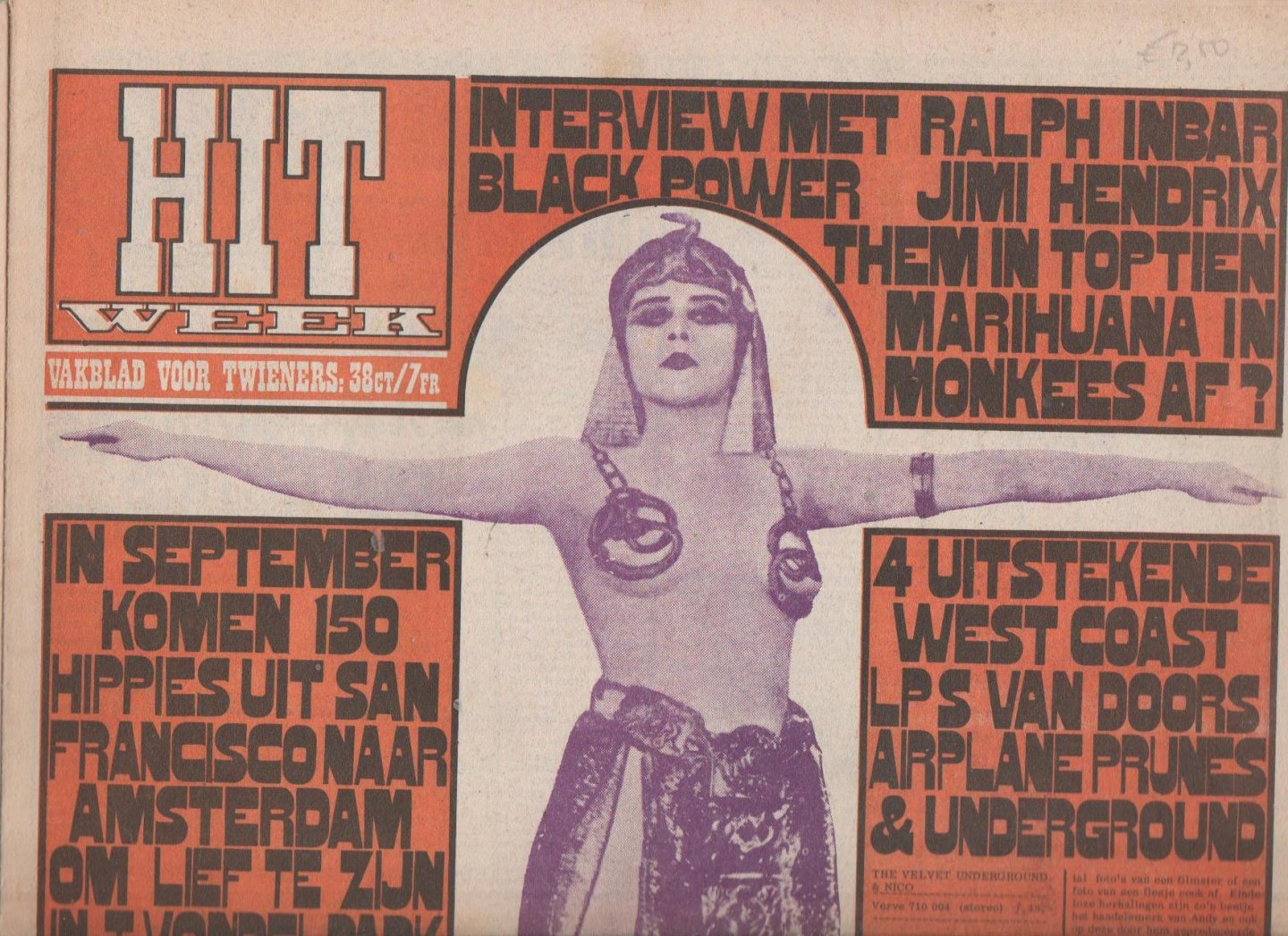  - Hitweek 2e jrg 46  Hendrix,Them,Monkees