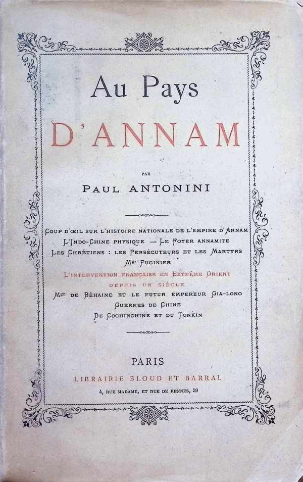 Paul Antonini - Au Pays d'Annam