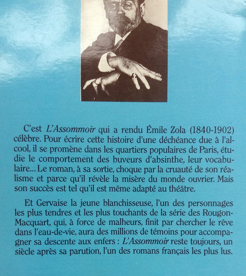 Zola, Emile - L' assommoir (Ex.3) (FRANSTALIG)
