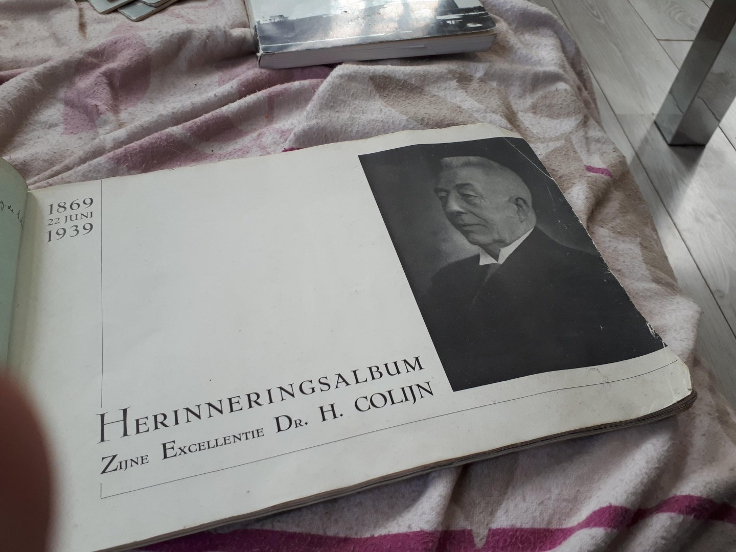 Colijn H - Herinnerings album Zijne exelentie Dr H Colijn