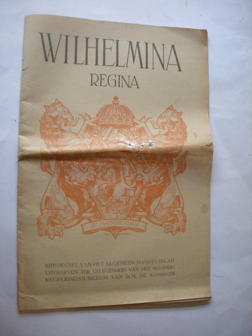 red. - Wilhelmina Regina