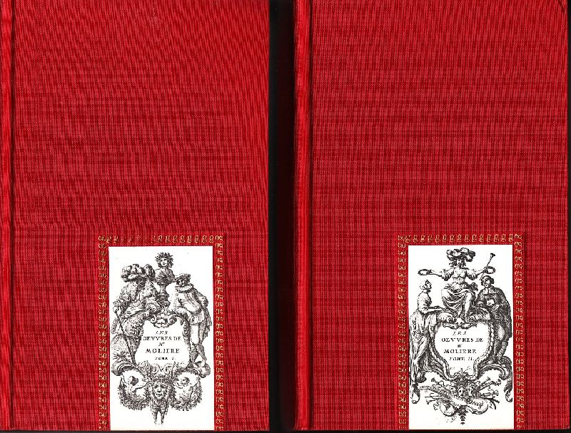 Moliere ; Texte etabli avec preface, chronolgie, notices, notes, releve de variantes et lexique - Les oeuvres de Moliere (2 volumes)