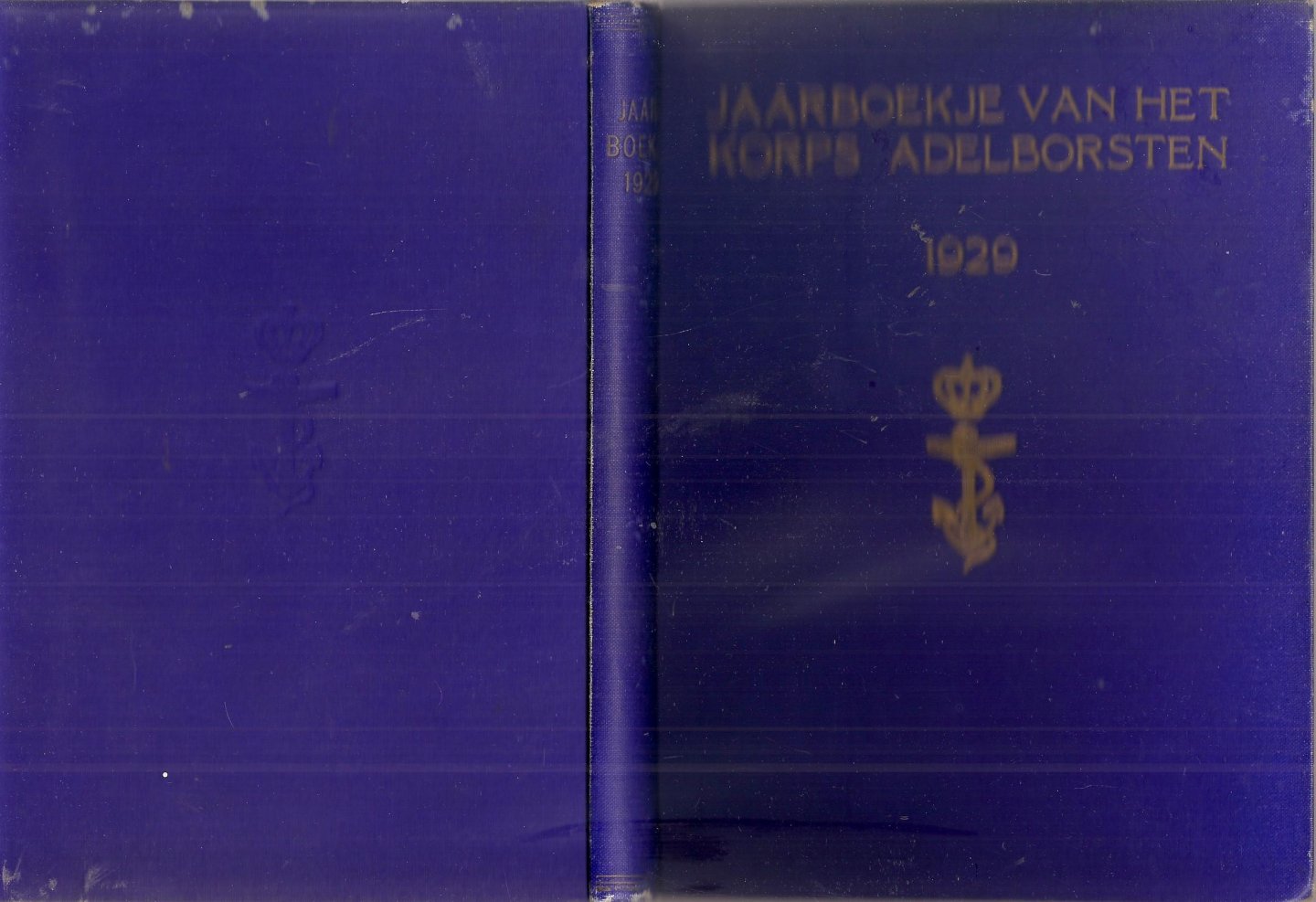 Redactie. - Jaarboekje van het Korps Adelborsten. 1929.