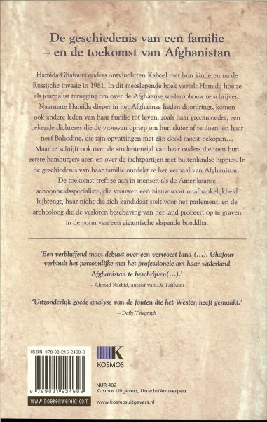 Ghafour, Hamida .. Omslag : Nick Castle  en de Vertaling is van Jacques Meerman - De slapende boeddha - afghanistan, gezien door de ogen van een familie