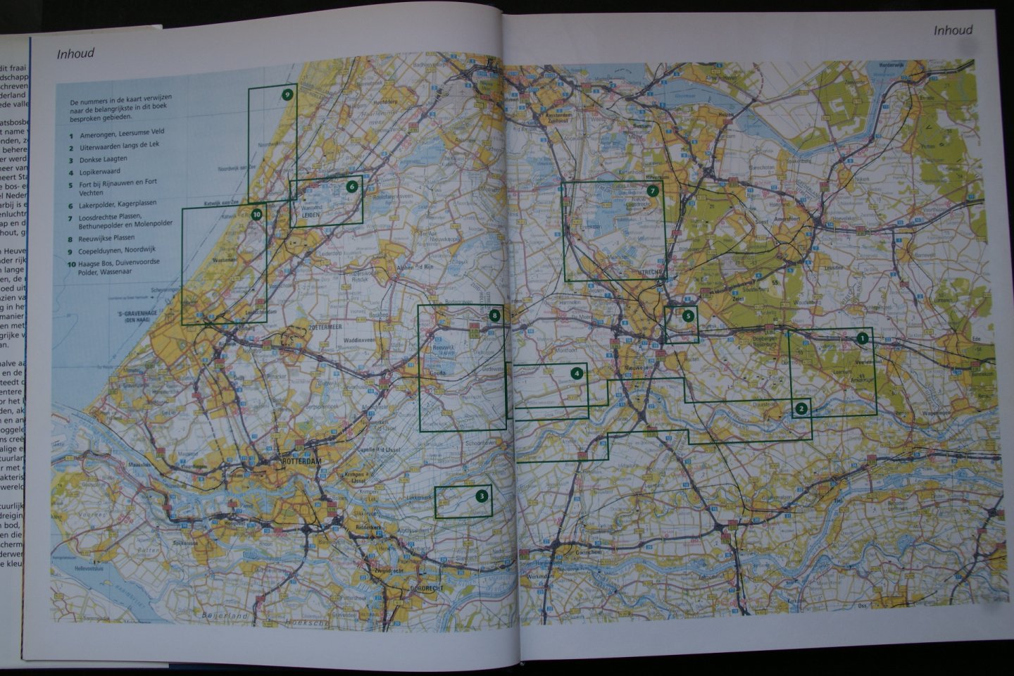 Gelderen, Jan van - Natuurgebieden in Zuid-Holland en Utrecht: Van Heuvelrug Tot Duin