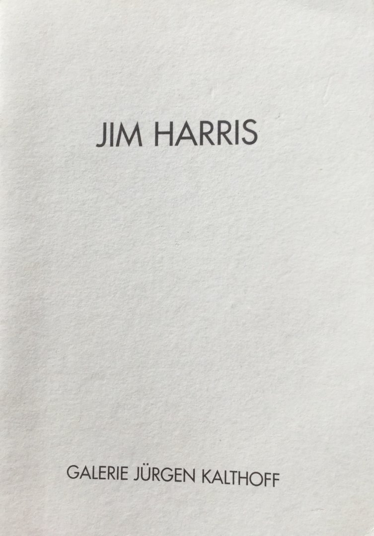 McCarthy, Tom (text); Jim Harris; Jürgen Kalthoff ; Bart Majoor (photo's) - Jim Harris